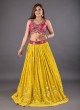 Yellow Festival Wear Lehenga Choli